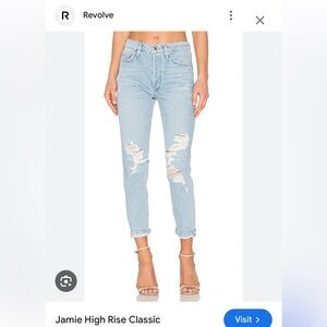 AGOLDE Distressed Jeans Size 25